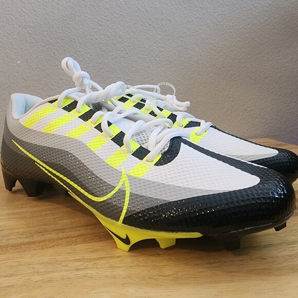 Nike Vapor Edge Speed 360 Grey Volt Football Cleats Shoes Mens 13 DQ5110-071 - Picture 9 of 15